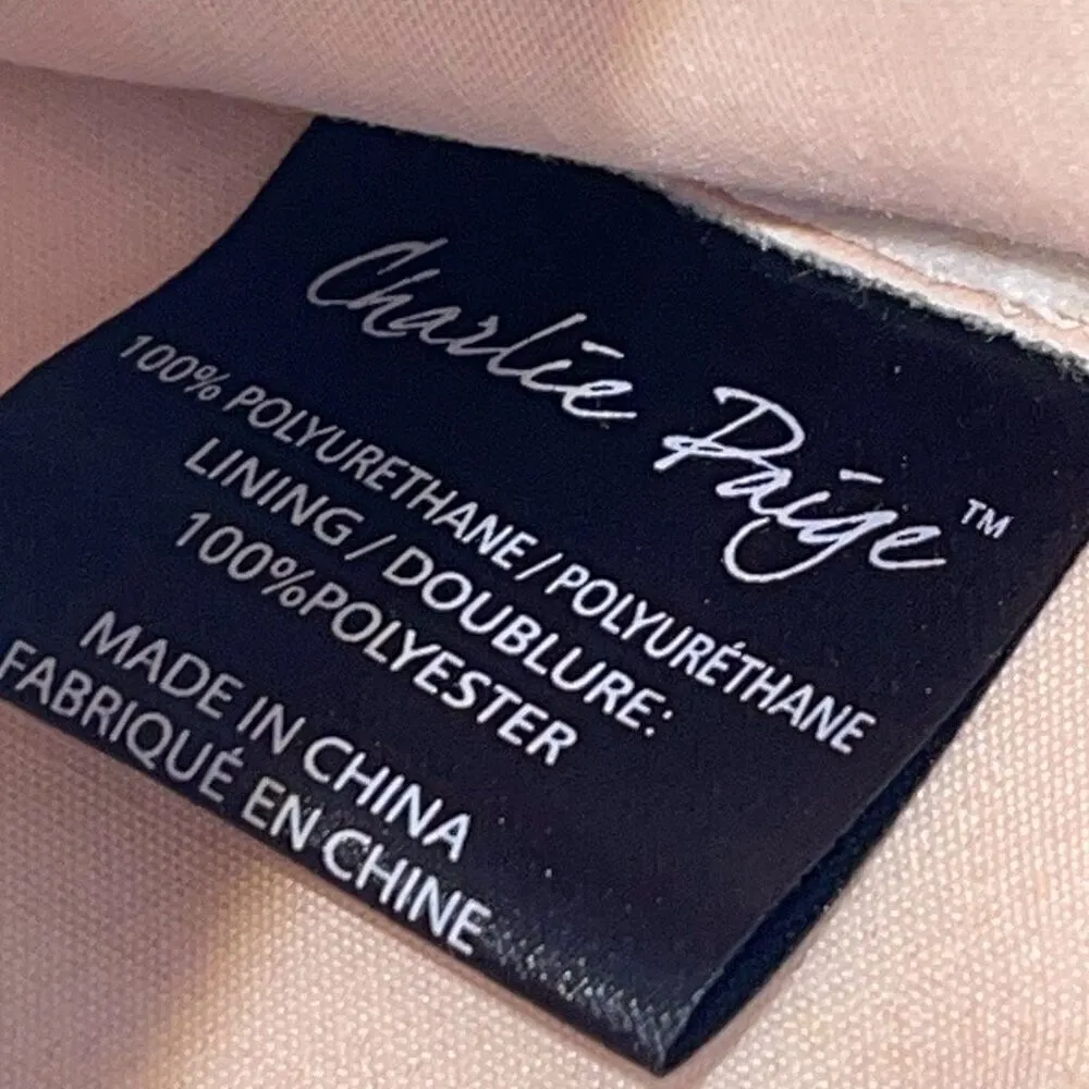 Charlie Paige Light Pink Adjustable Crossbody Bag Small - Image 5