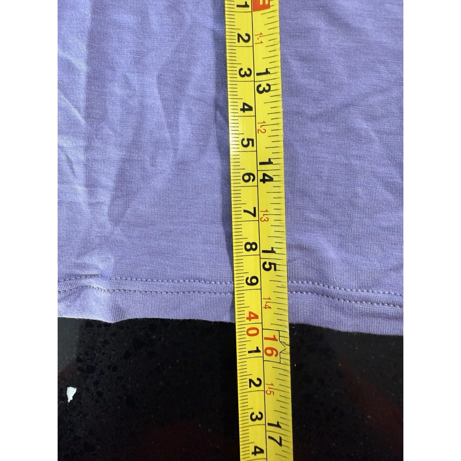 Lululemon Shoulder Cut-Out Yoga T-Shirt Size 6 Dark Lavendar - Image 7