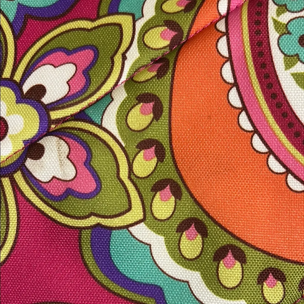 VERA BRADLEY Colorful Paisley / Floral Backpack - Image 13