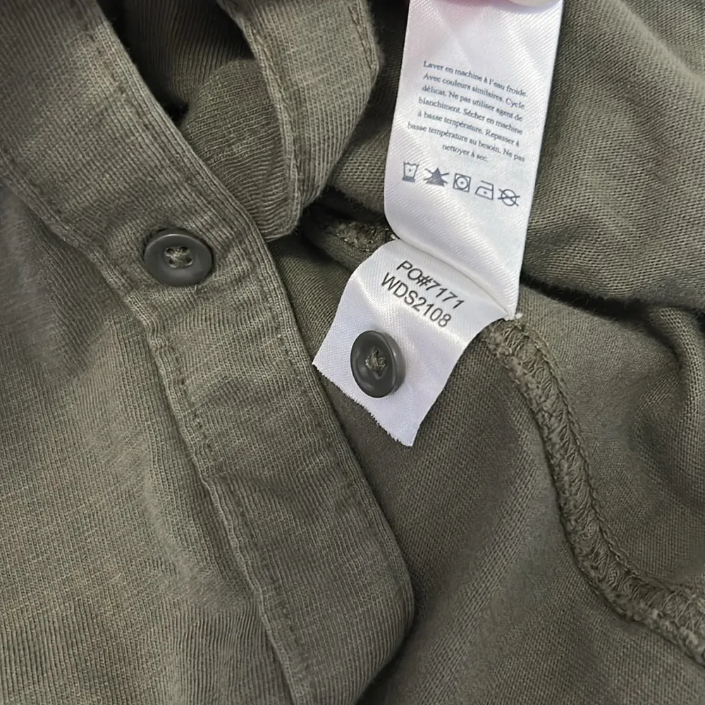 Faherty Knit Seasons Dress Olive Size M - Image 10