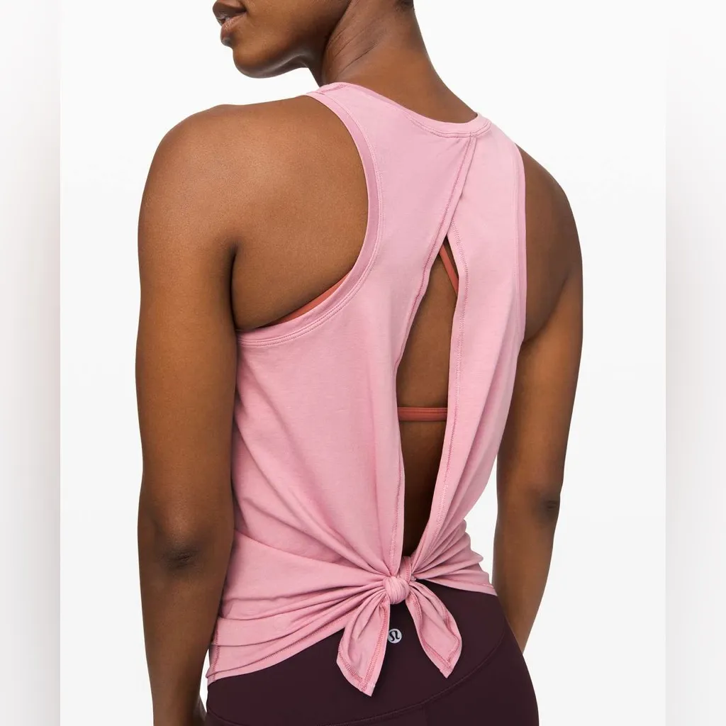 LULULEMON All Tied Up Tank Top in Pink Taupe ?? Size 4 ?? 16” P2P - Image 8