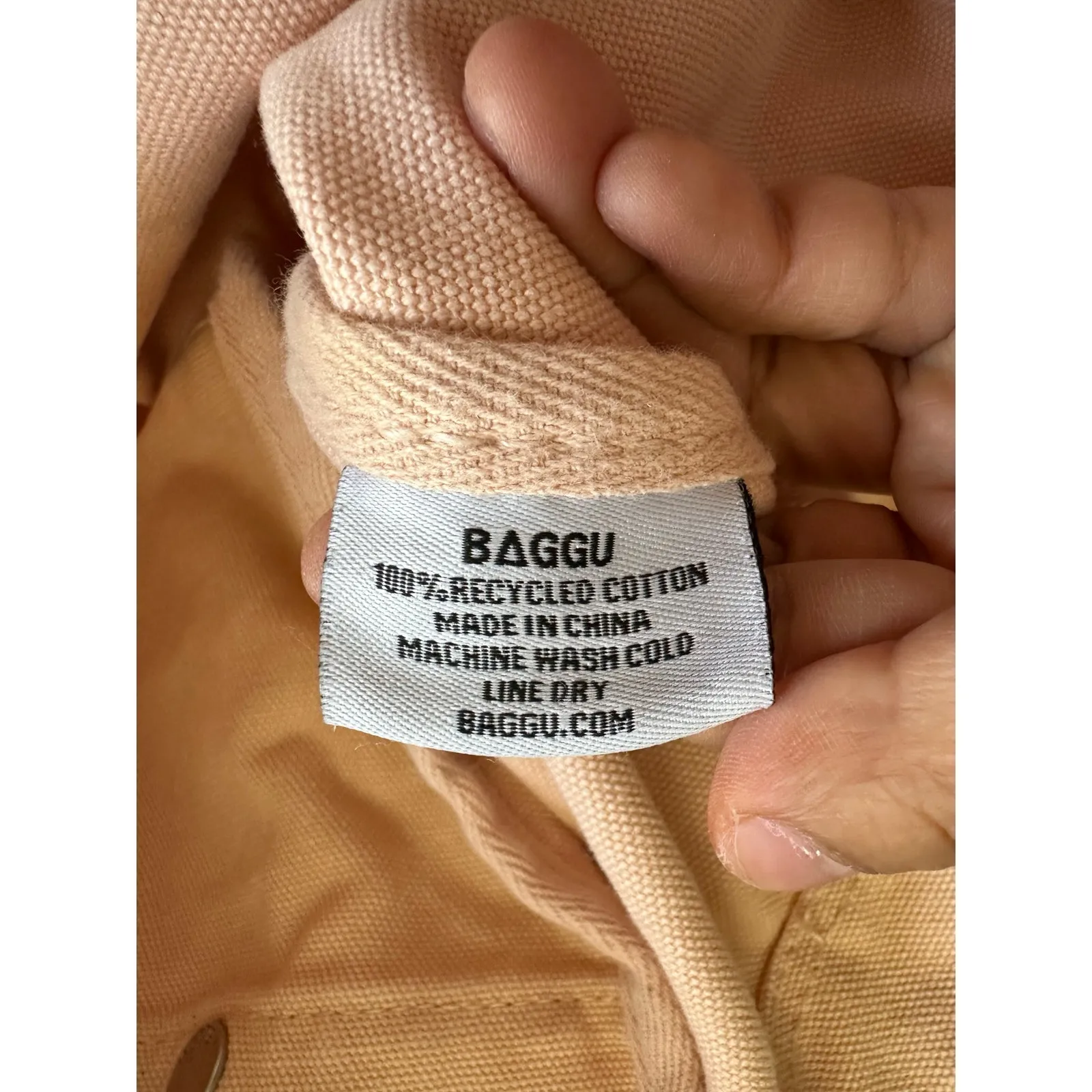 Baggu Duck Bag Dusty Pink - Image 8