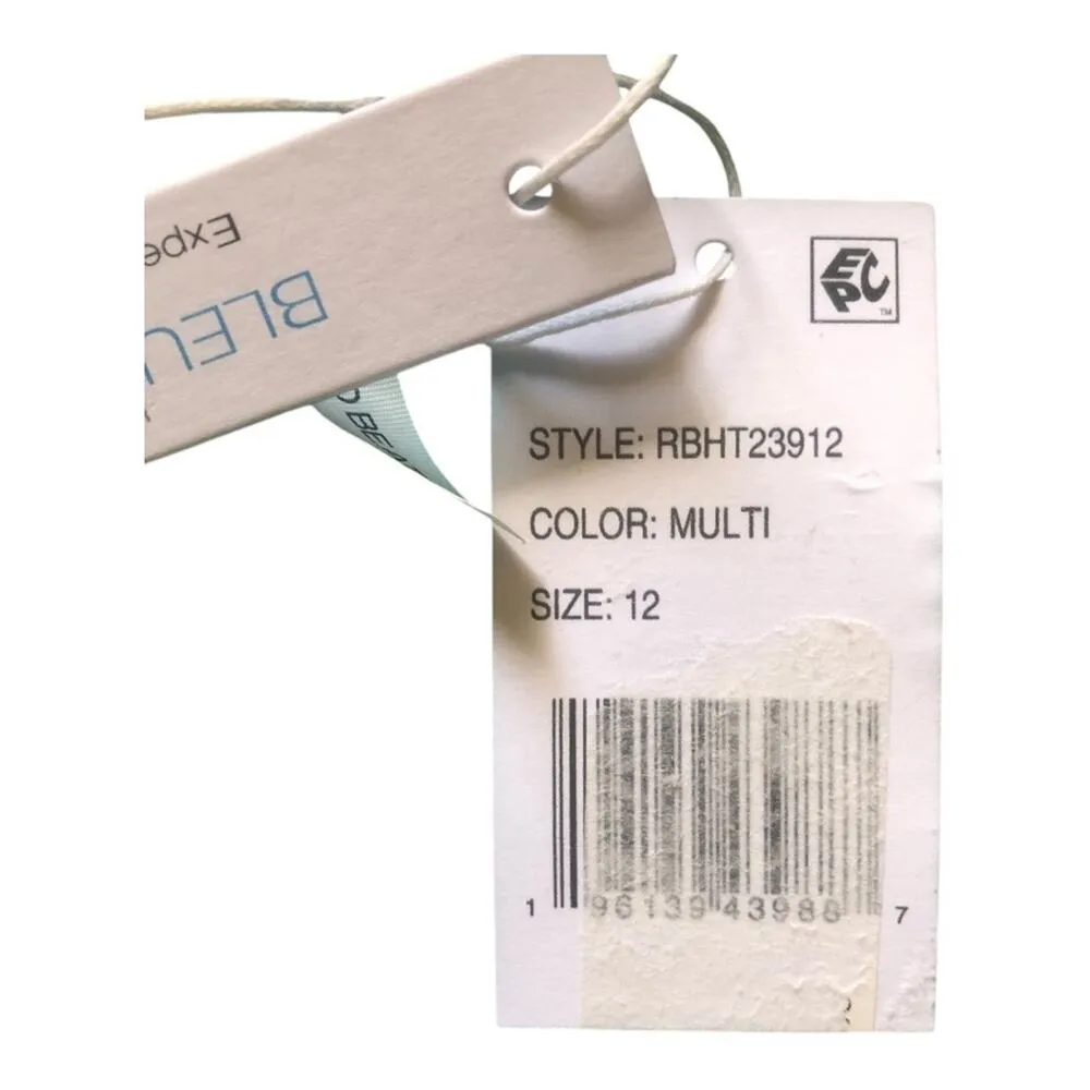 Bleu Rod Beattie NWT The Heat Is On Brief Tie Side Hipster Bikini Bottom Size 12 - Image 8