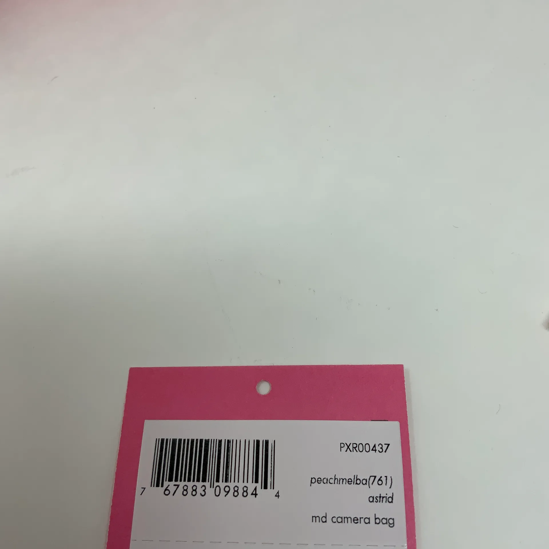 NEW Kate Spade Astrid Leather Medium Camera Crossbody Purse Bag Peach Melba Pink - Image 7