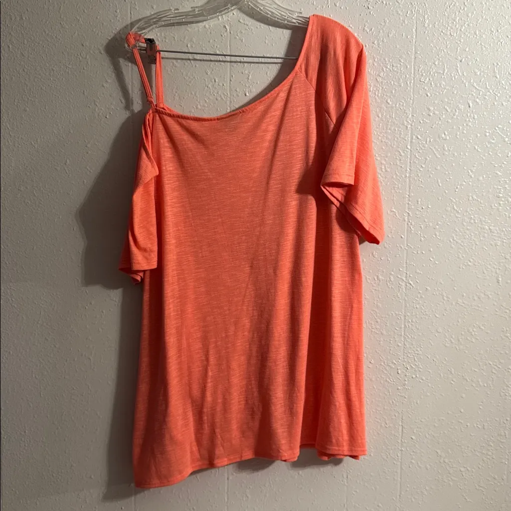 Torrid Classic Fit Feather Soft Slub Off-Shoulder Twist Tee - Image 11