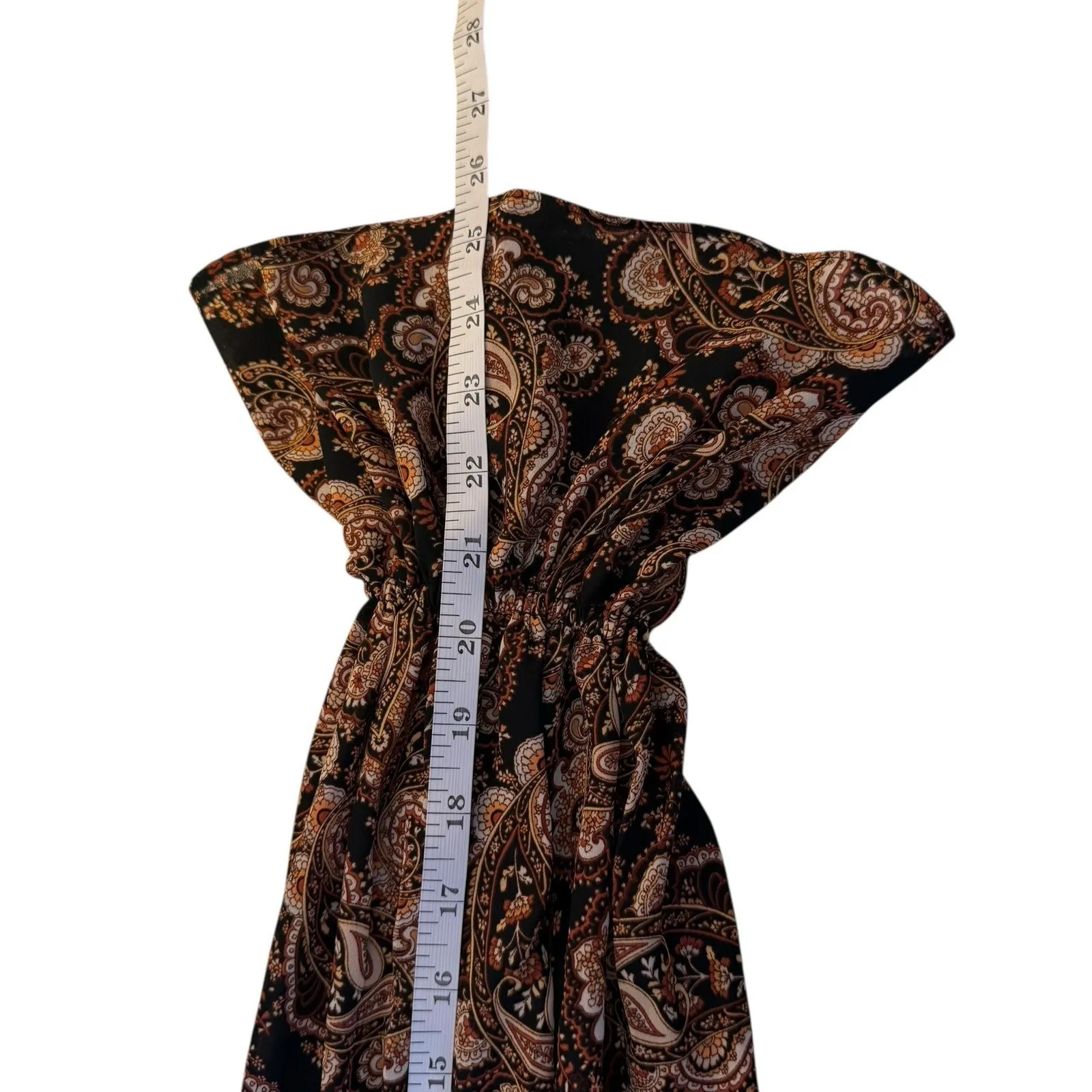 Nili Lotan x Target Paisley Print Long Sleeve Tie - Image 8