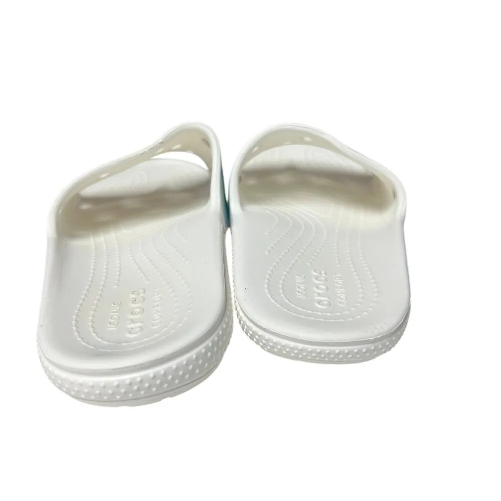 Crocs Unisex Classic Slide Open Toe Sandals Tie-Dye Size M6 W8 - Image 4