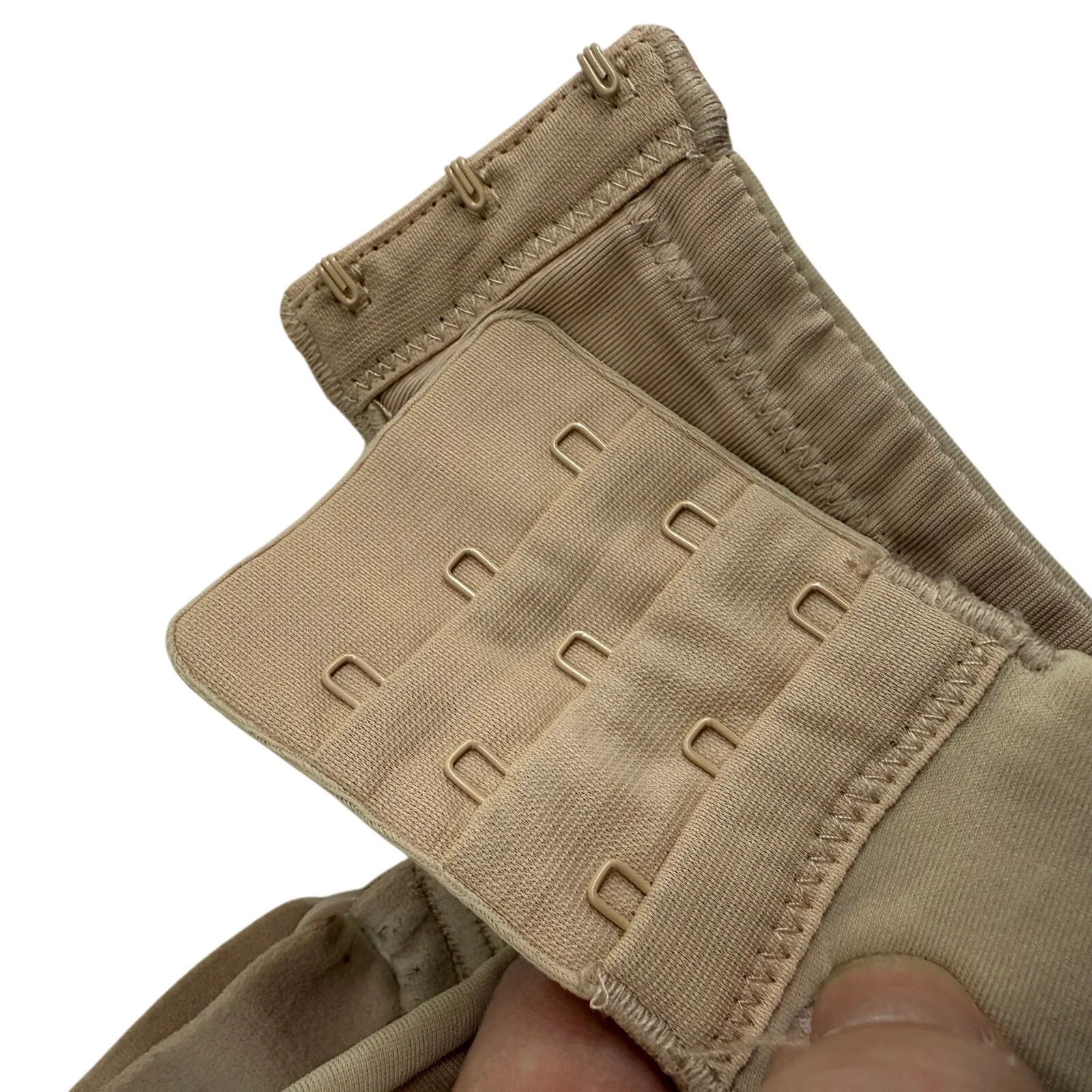 Vanity Fair Flattering Lift Bra 75260 Beige Contrast Cream Lace 38DD - Image 5