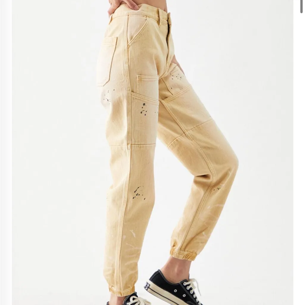 PacSun  Tan Utility Joggers - Image 4