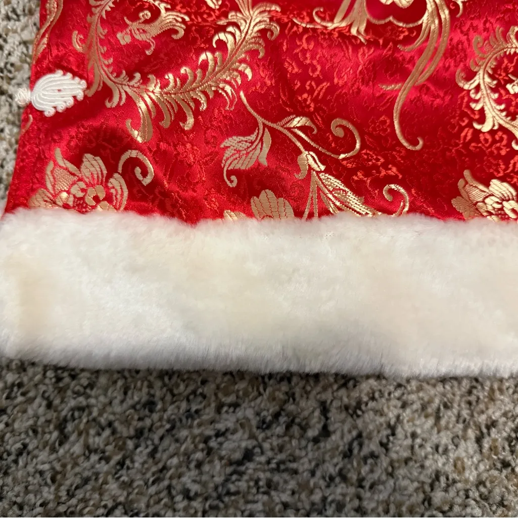 New Chinese traditional red sweater shirt from Taiwan Size L - Image 3