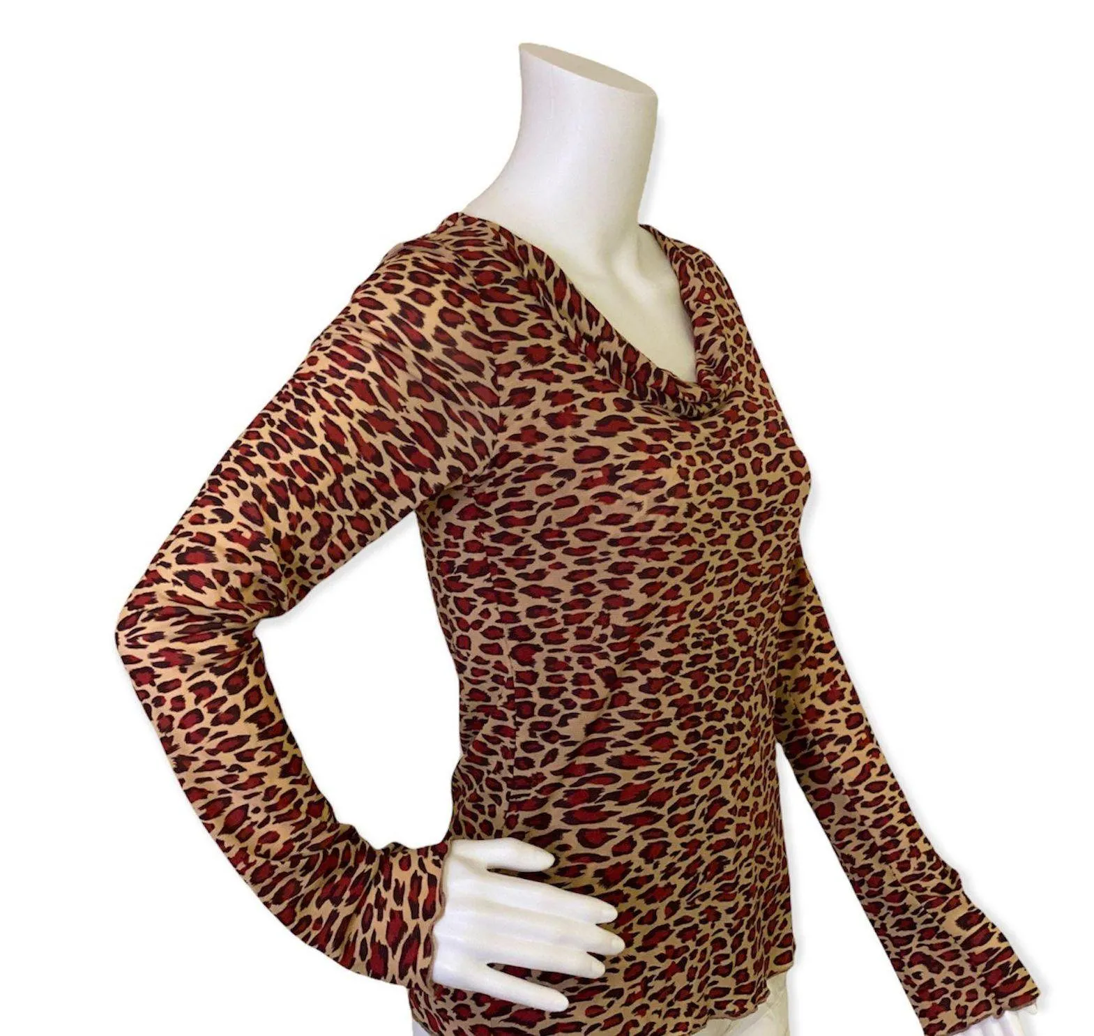 Tuscan Sunrise Draped Neck Blouse  - Image 3