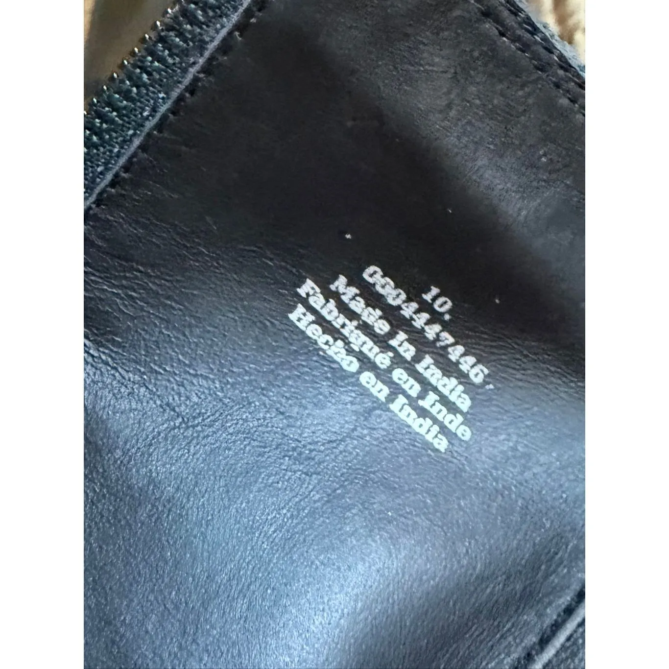 Free People Leather Moto Boots Teal Blue Green Buckle Mid Calf Size 10 - Image 9