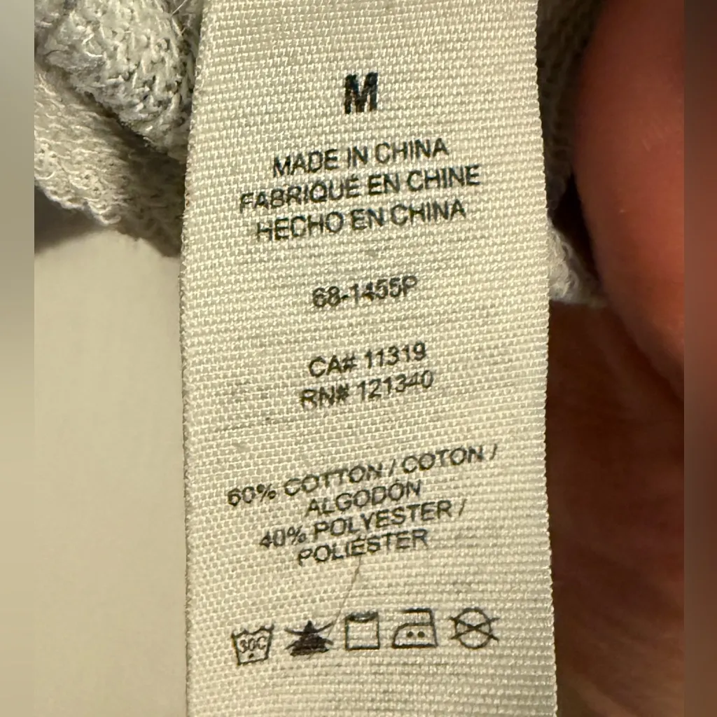 Garage - Floral Print Long-Sleeved Top/Sweatshirt (Medium) EUC - Image 6