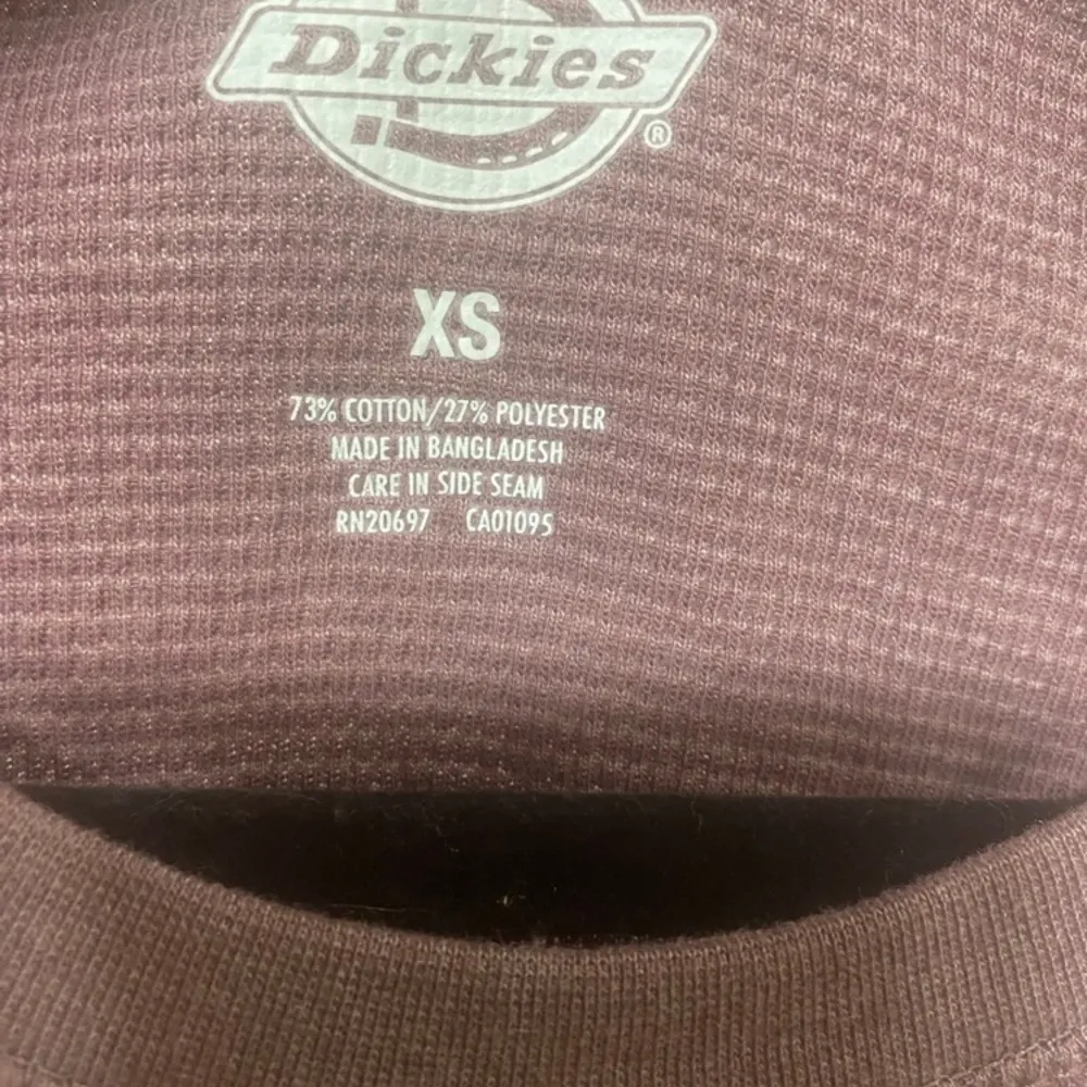 Dickies Long Sleeve Thermal Shirt. Size XS - Image 8