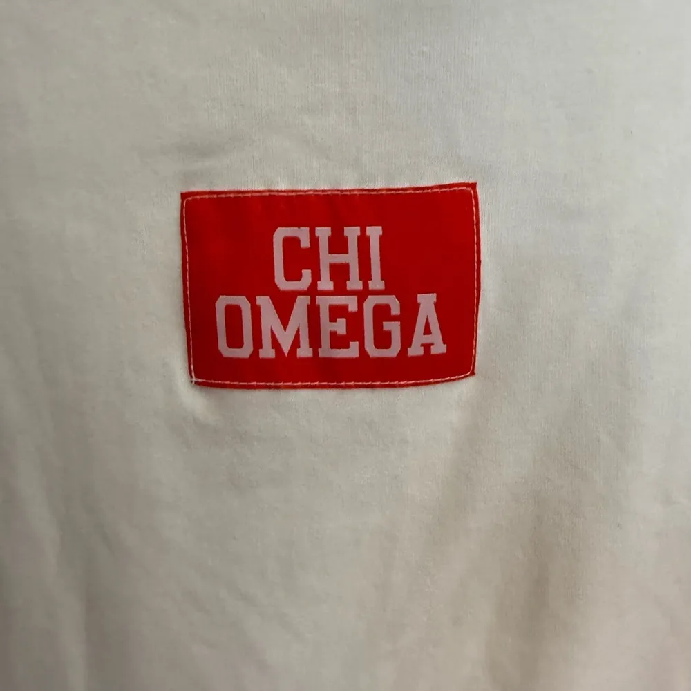 NWOT TCL Chi Omega Tank Top Red - Image 2