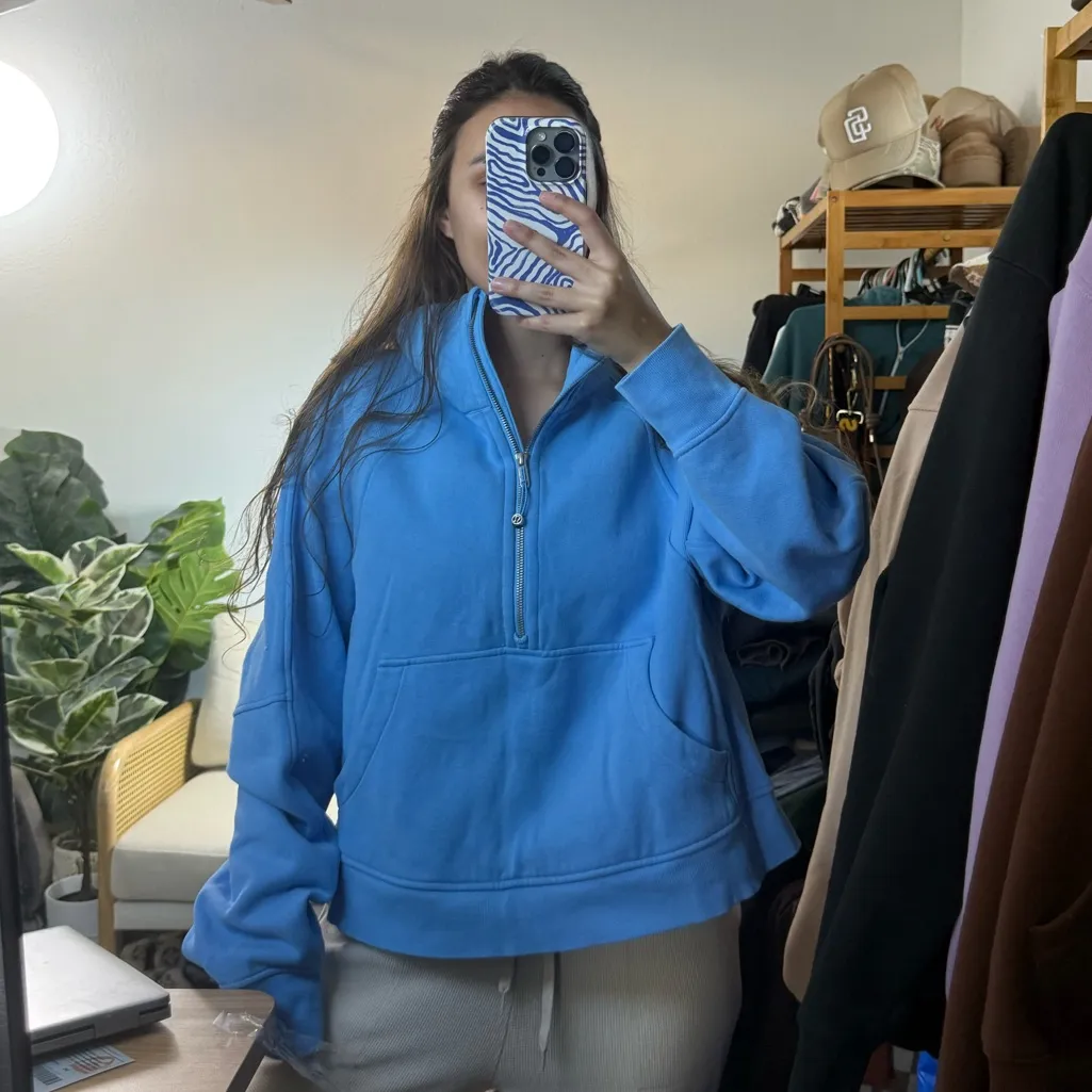 Lululemon Scuba Oversized Funnel-Neck Half Zip Size XL/XXL - Image 6