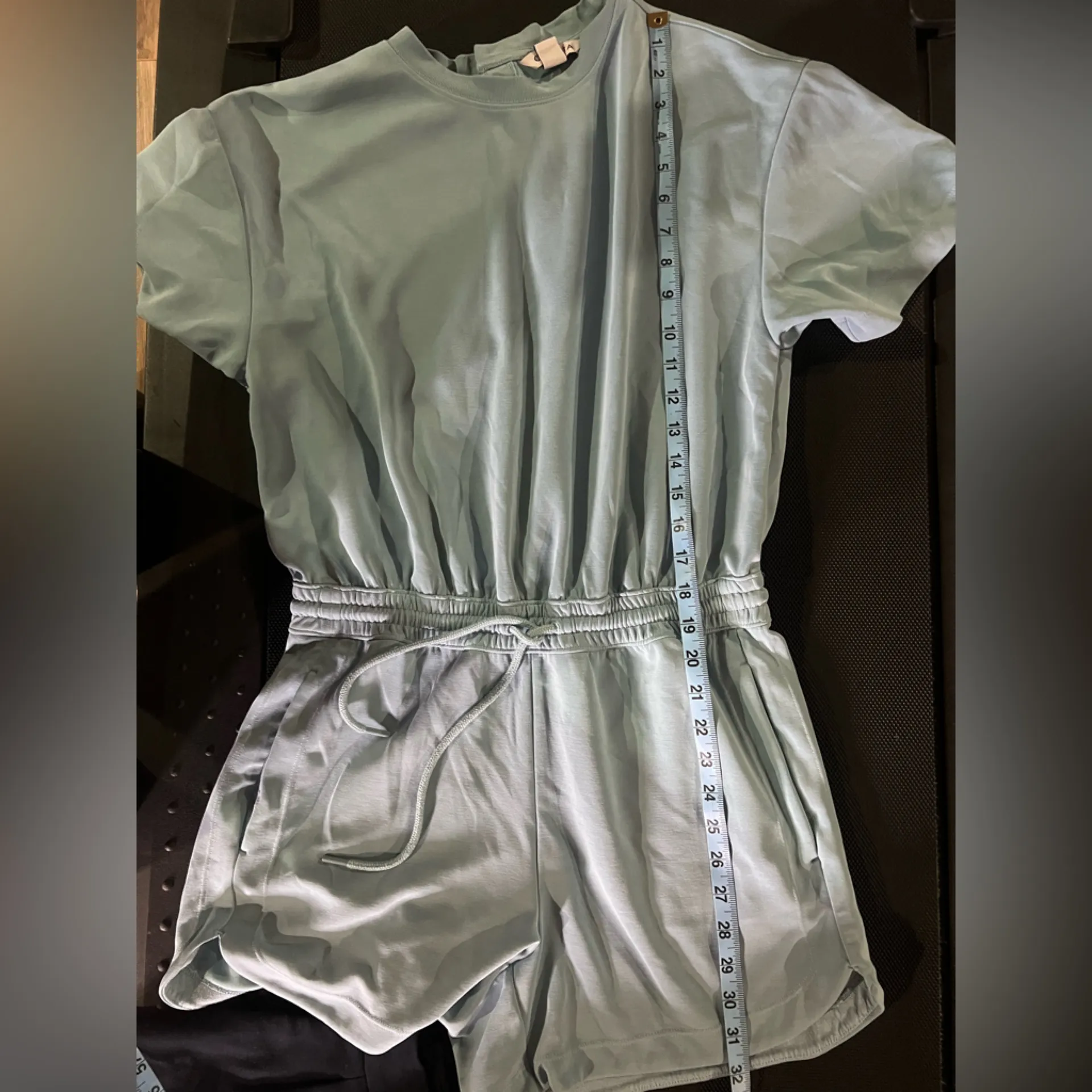 Athleta Seasoft Romper in Light Blue.  Size Small - Image 15