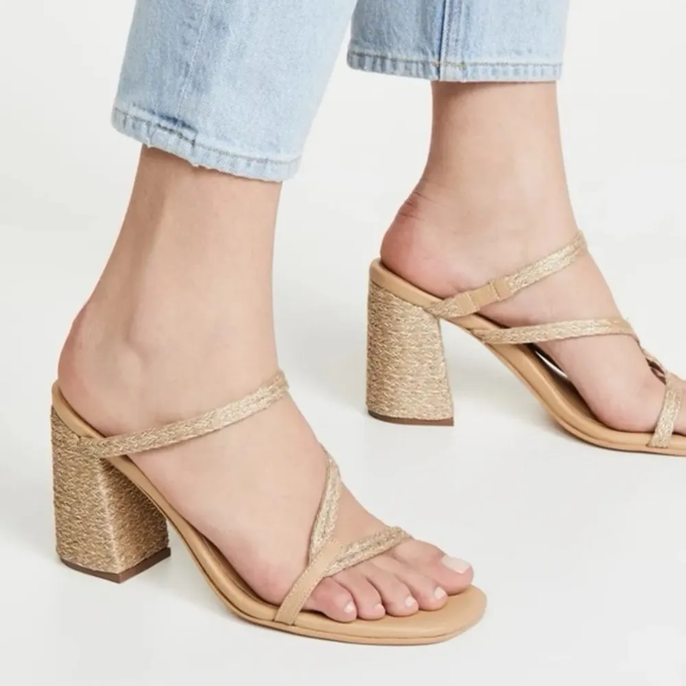 KAANAS Naked Yute Heels Strappy Heel Sandals Size 9 - Image 2