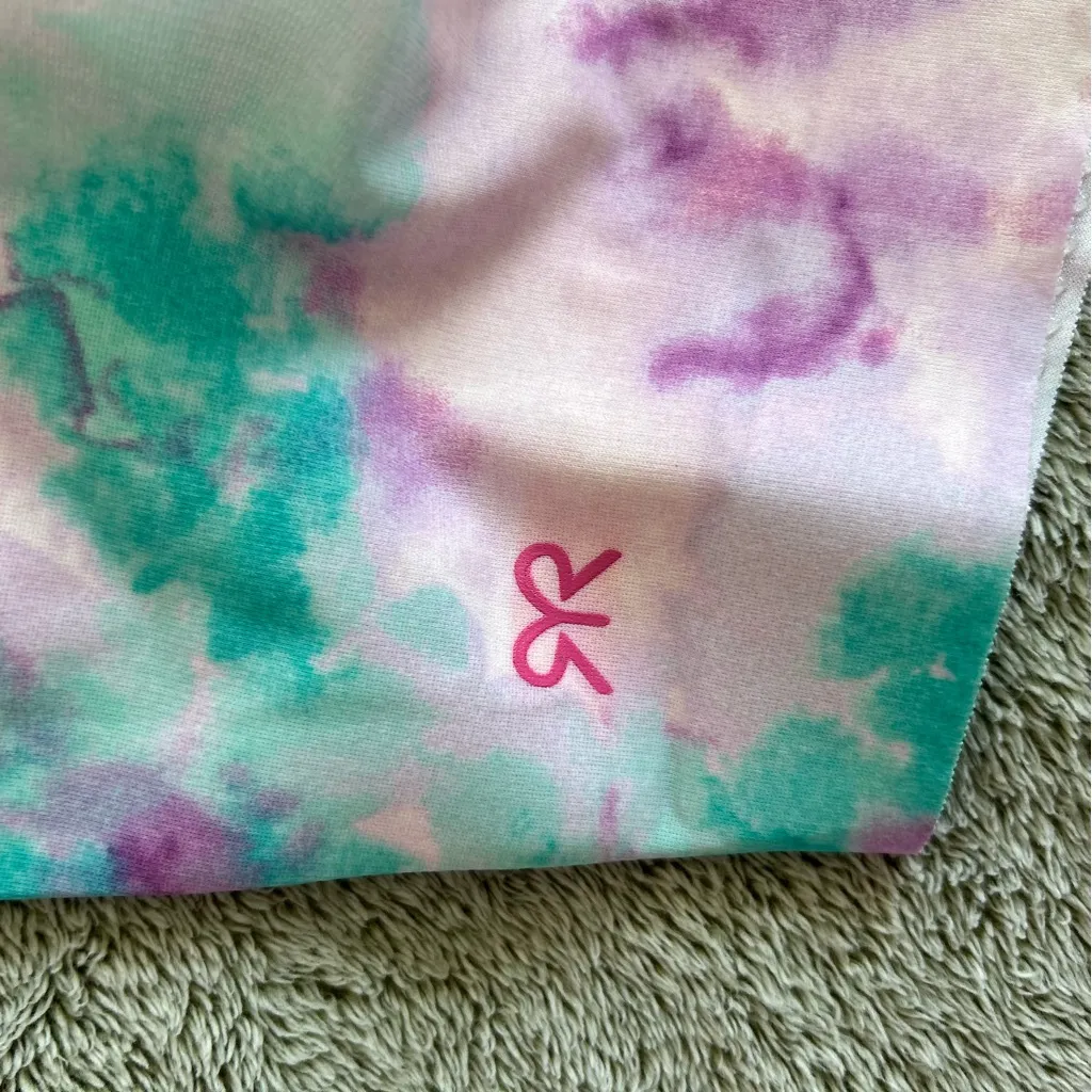 Ruby Ribbon Heritage Pastel Tie Dye Demiette Bra Size 34 Style 1799 Purple - Image 2