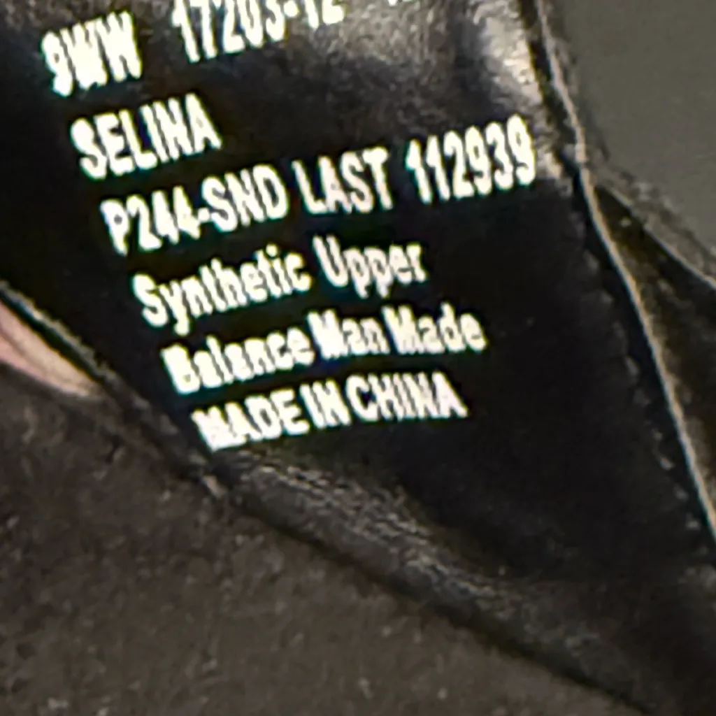 Drew sandals wide 9 Black Strappy Sandals - Image 7