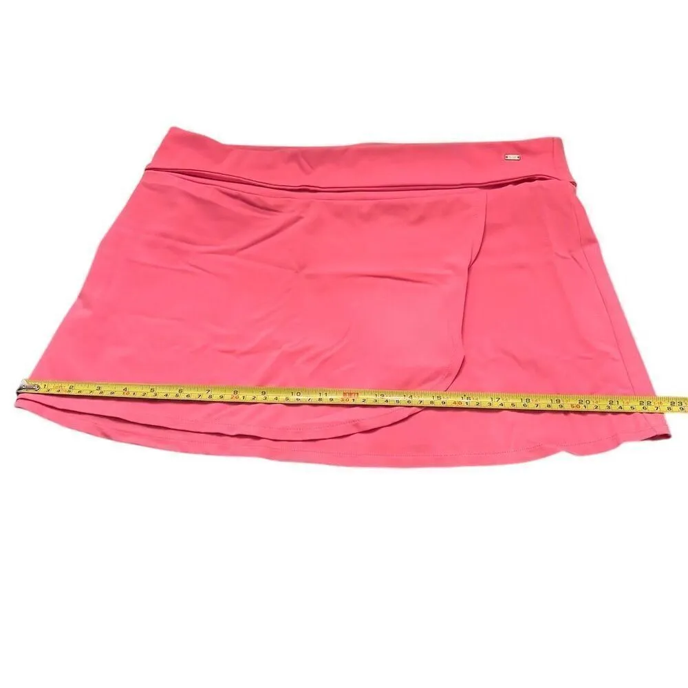 Tommy Hilfiger Women's Pink Swim Skirt Size M Standard - Image 8