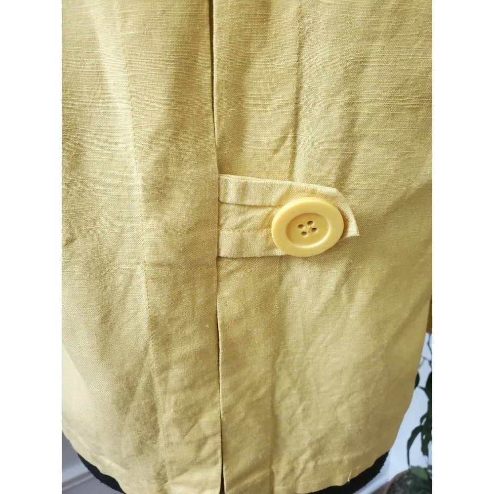 Larry levine Linen & Rayon Button Casual Jacket - Image 7