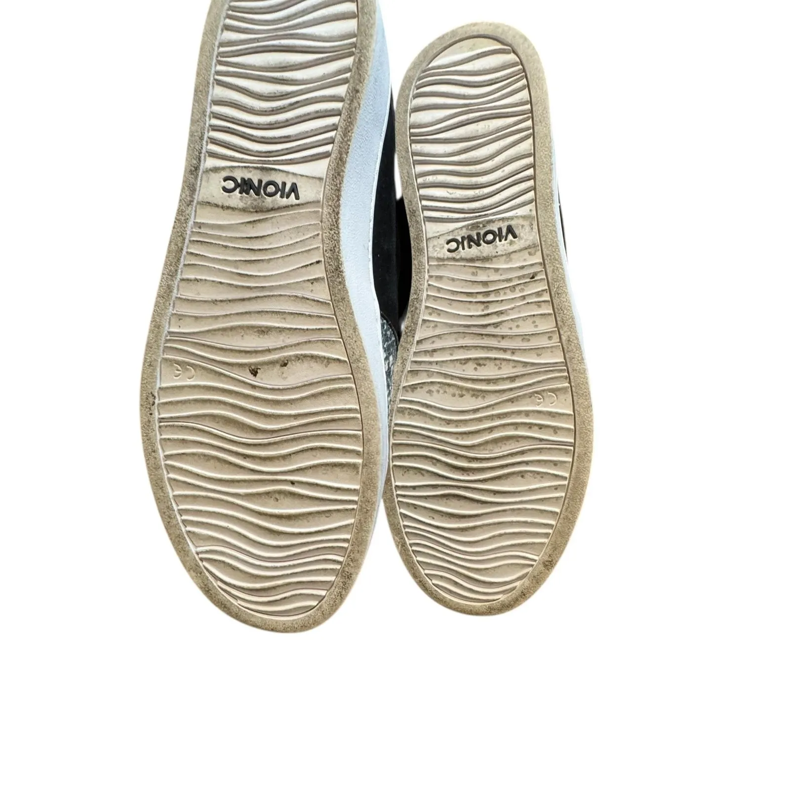 Vionic Midi Shoes Womens Size 9‎ Black Snake Print Slip On Comfort Arch 356MIDI - Image 10