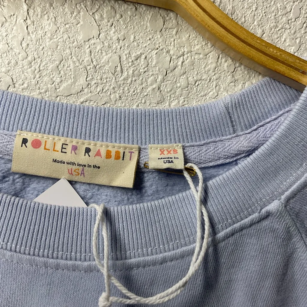 Roller Rabbit Boston Monkey Sweatshirt XXS - Image 3