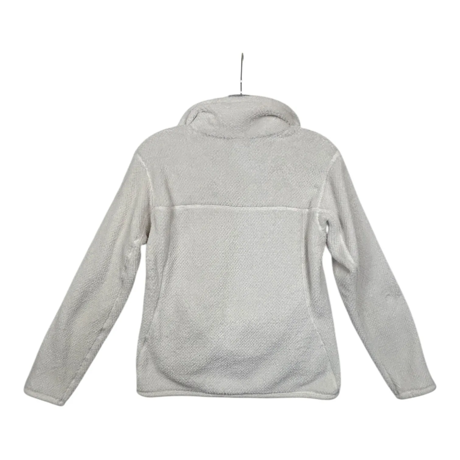 Patagonia Womens Snap-T Pullover Fleece Top Sweater Polartec Thermal Pro Cream S - Image 9