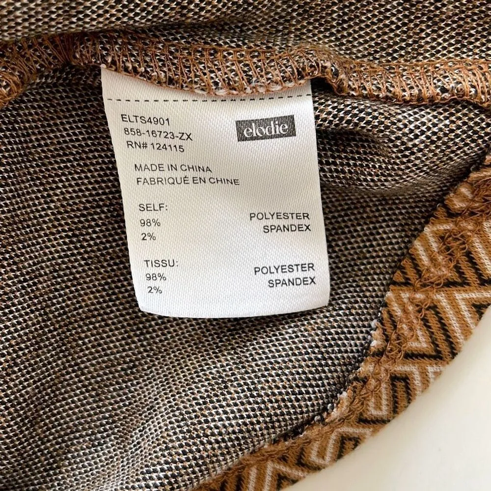 Elodie Retro Knit Elastic Cami Crop Top - Medium - Image 9