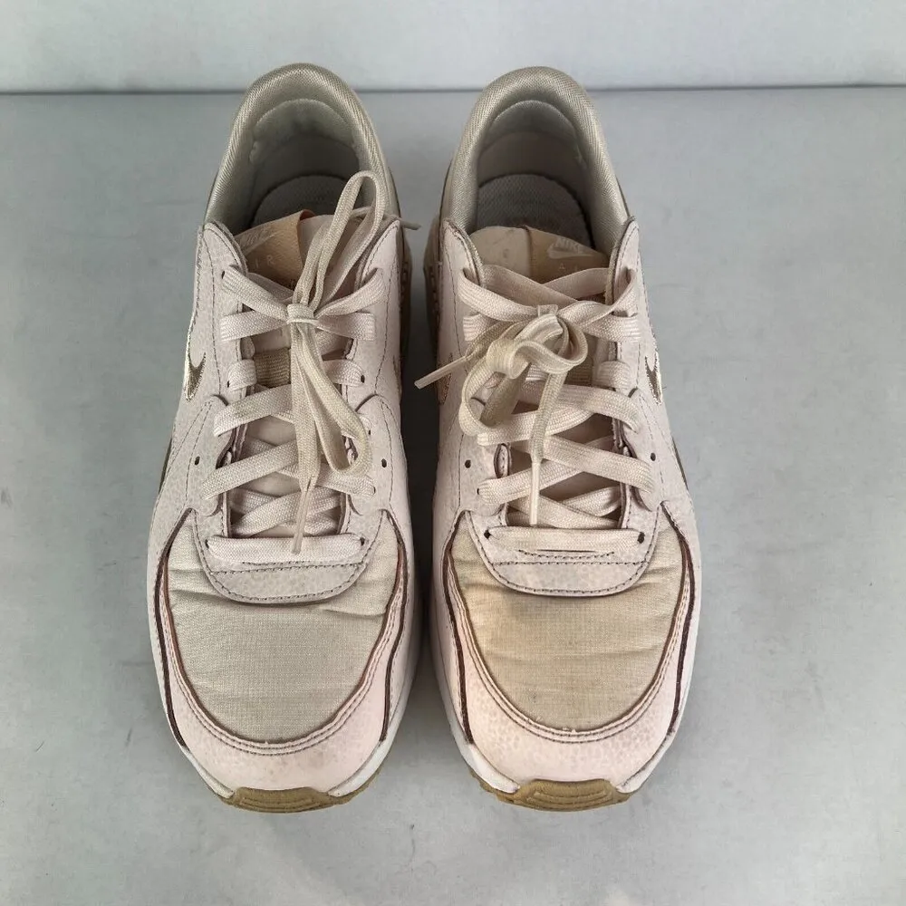 Nike Air Max Excee Sneaker Shoes Womens 9 Light Soft Pink Shimmer Low Top Casual - Image 7