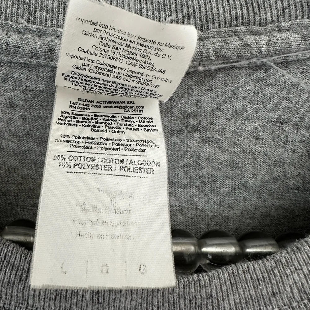 🔵 SALE 3/$25 BIBBIDI BOBBIDI BOOZE PRINCESS GRAPHIC GRAY SHORT SLEEVE TSHIRT TOP - Image 5