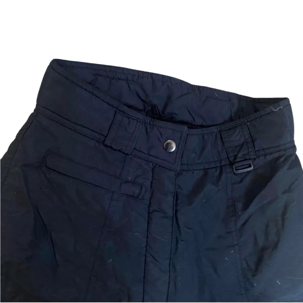 Liftline Elastic Waist Ski Black Nylon Pants Women’s Size Small - Image 5