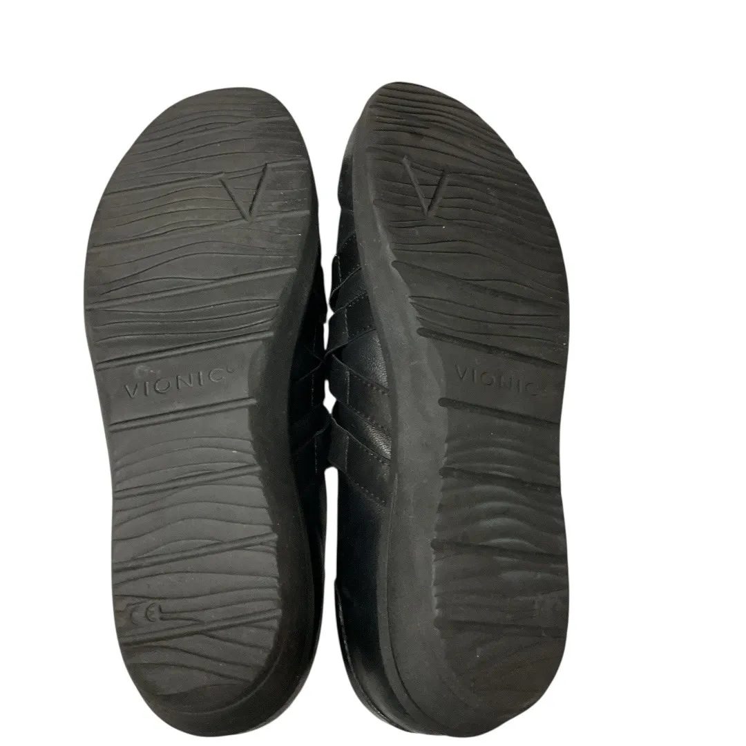 Vionic Women's Magnolia Serenity Strappy Mary Jane Casual Flats Black Size 7.5 - Image 12