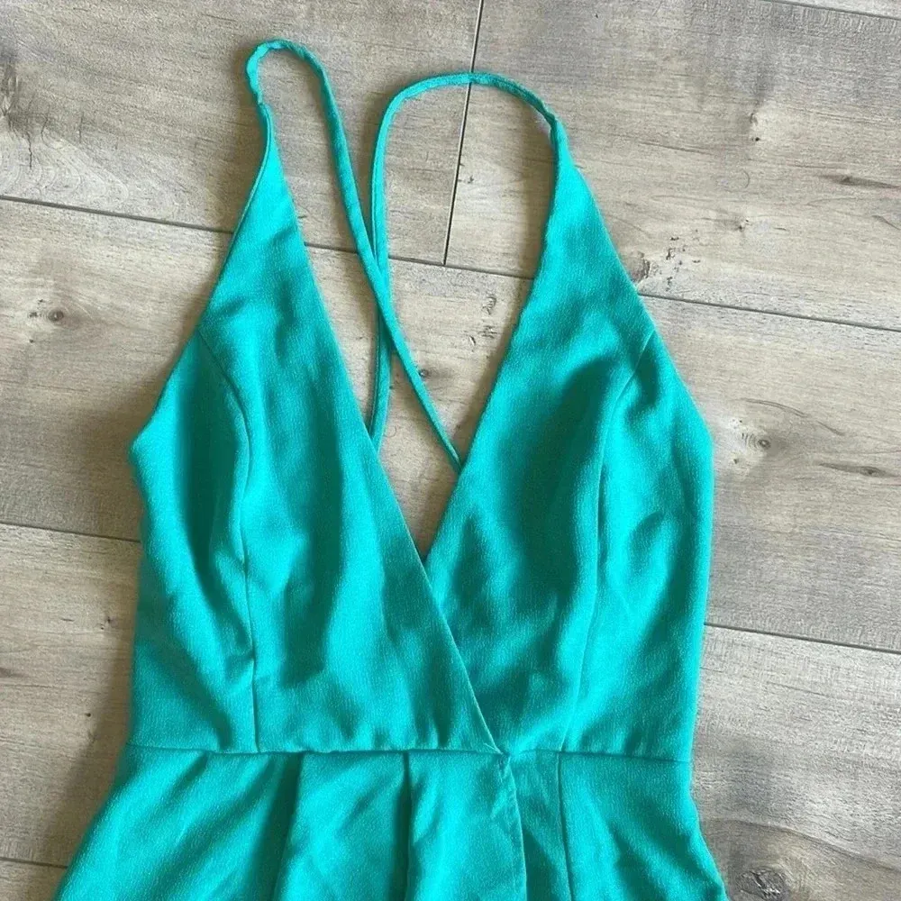 4/$25 Lulus To Be Loved Teal Green Dress Sz XS - Image 6