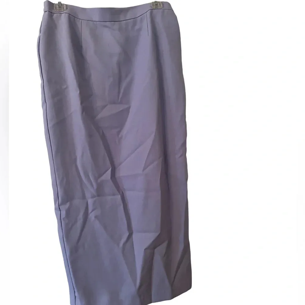 Moshita Couture skirt suit,Easter, First Lady, Spring. Wedding guest, size 12 Purple - Image 3