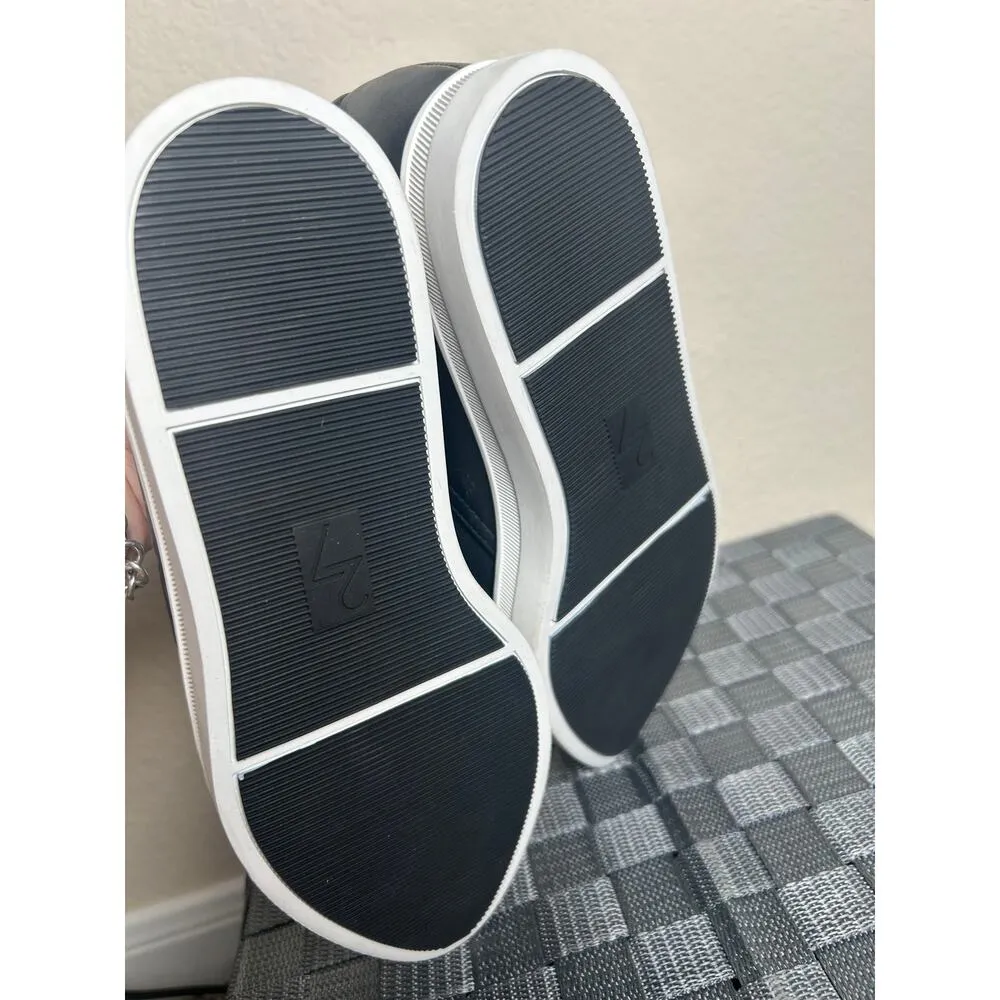 NEW 27 Edit Naturalizer Tyra Slip On Women's Size 7.5 Black Leather Shoes Office - Image 10