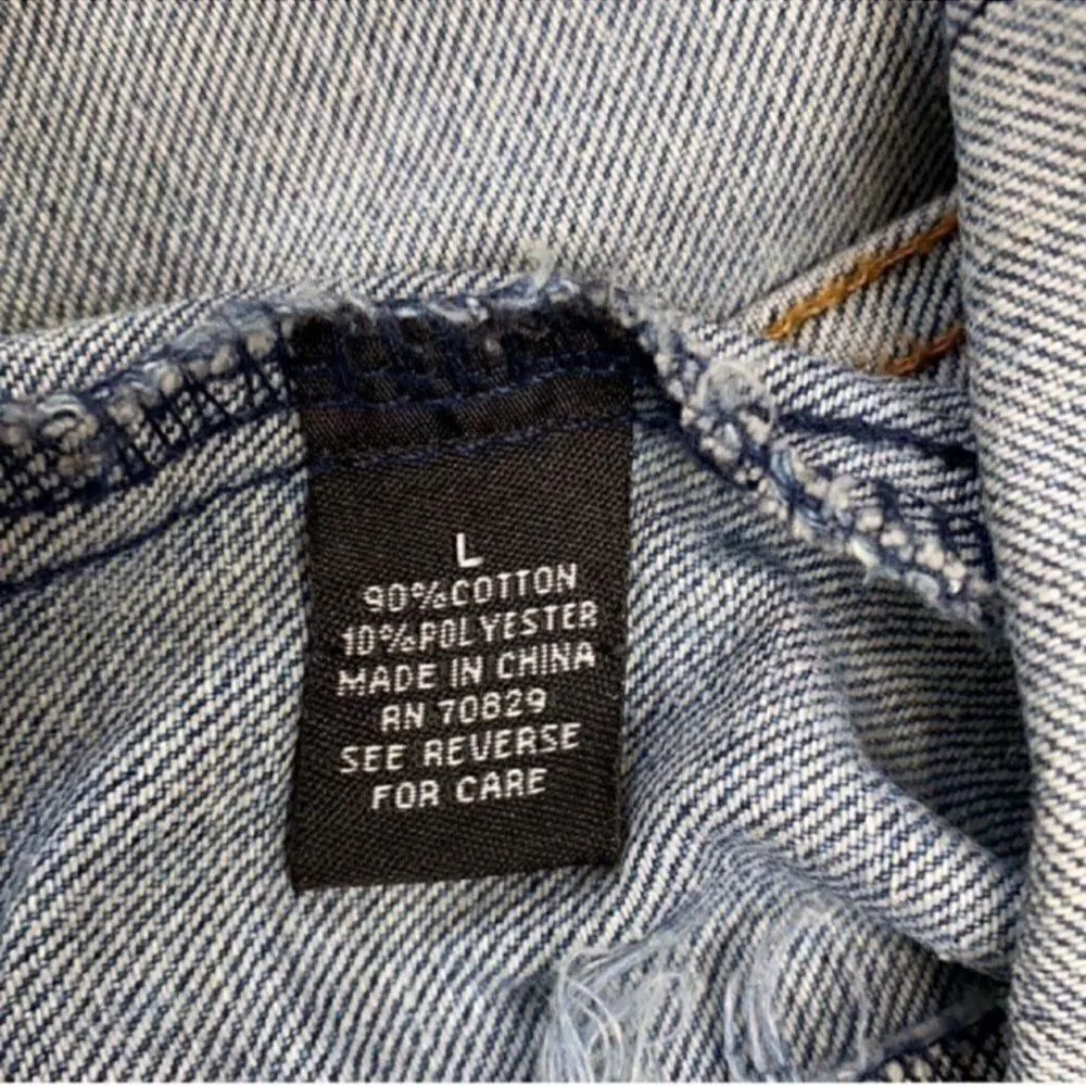 Carbon Blue Jeans Jacket (Size Large) Blue - Image 5