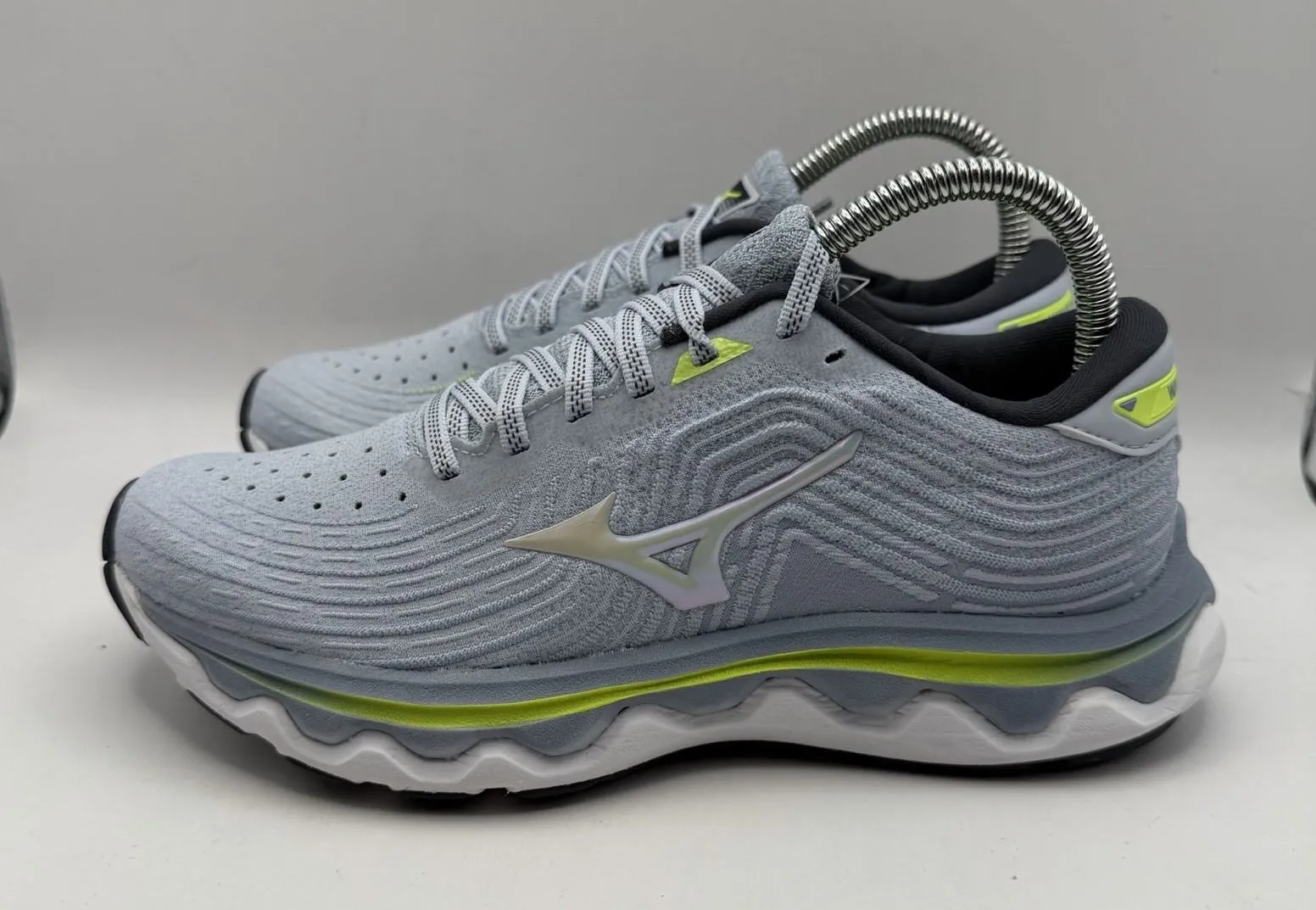 Mizuno Wave Horizon 6 Womens 7 Running Shoes Blue Support Cushioned Run Trainers - Image 1