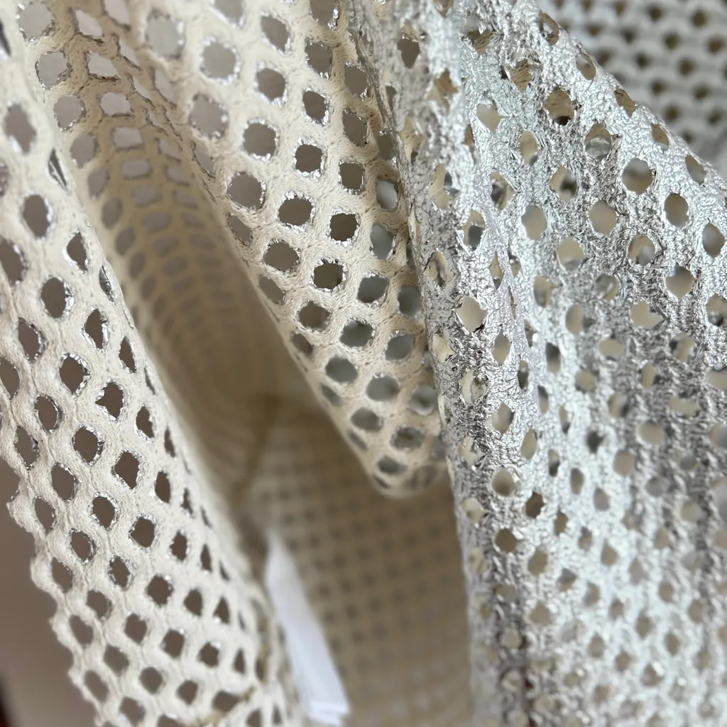 🆕 ZARA Silver Metallic Maxi Dress - Image 15