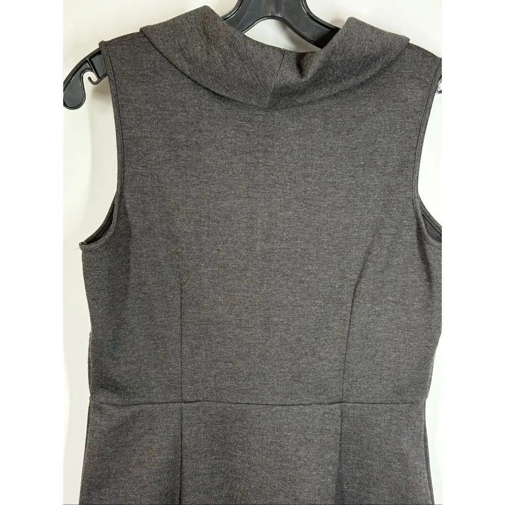 Spense Women gray scoop neck business dress size 6 - Image 3