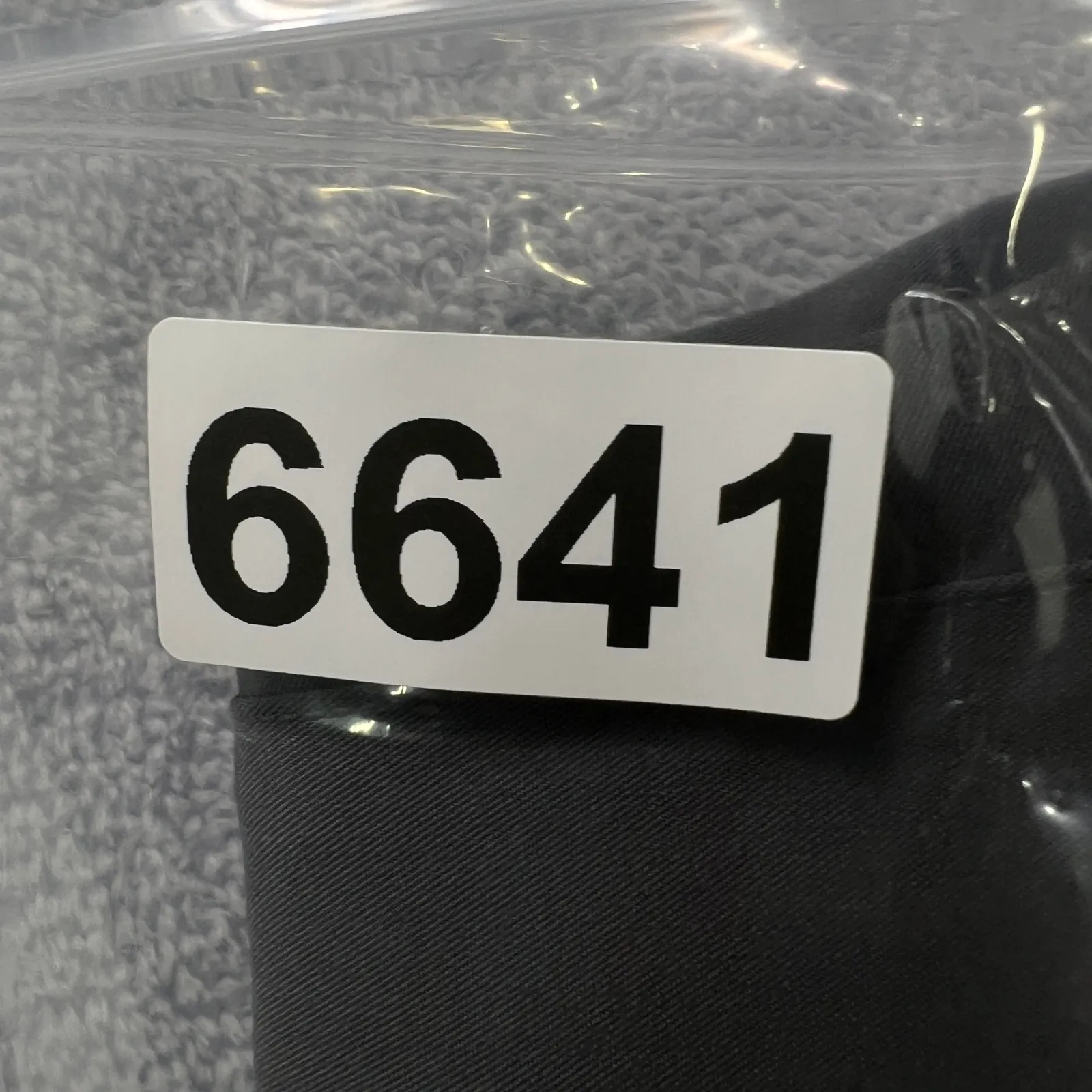 Fabletics High-Rise Ion Scrub Pant Women's M Short Gray Stretch Drawstring - Image 10