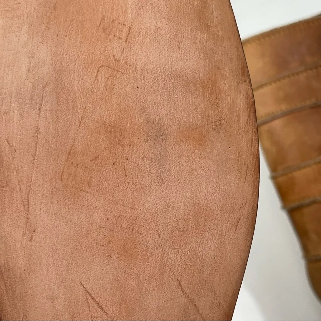 Vtg. Rare Polo Ralph Lauren Military Combat Boots Leather Suede Double Buckle 7 - Image 8