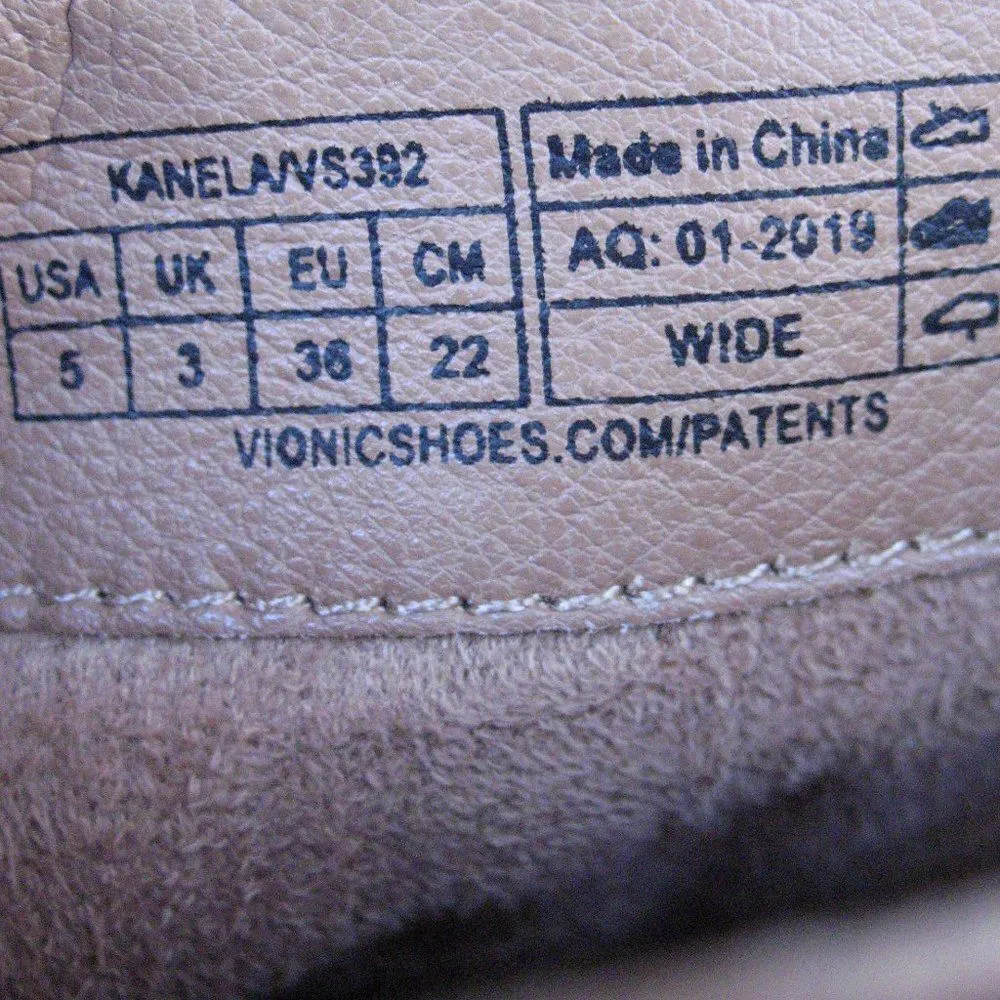 5W 5 Wide Womens Vionic Kanela Slouch Ankle Boots - Image 8