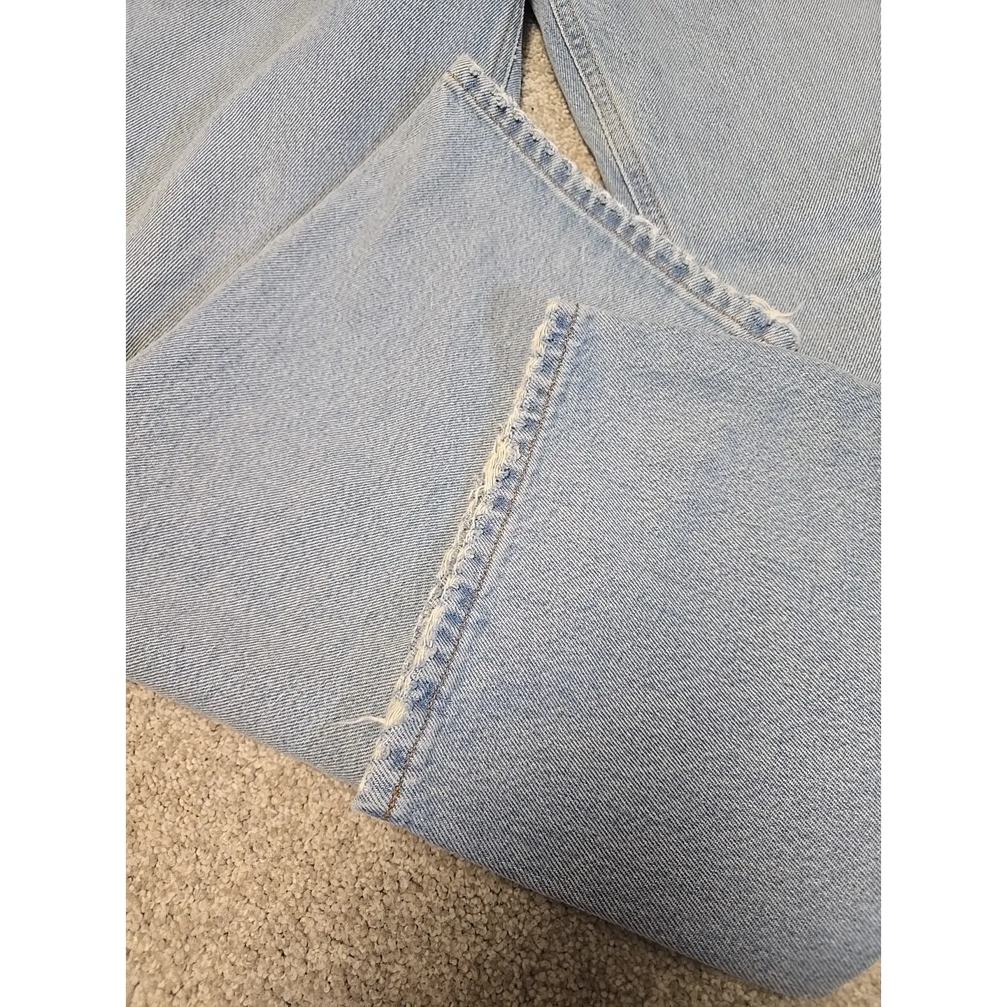 Citizens of Humanity Jeans Womens 28 Straight High Rise Light Denim Neve 33x29 - Image 9