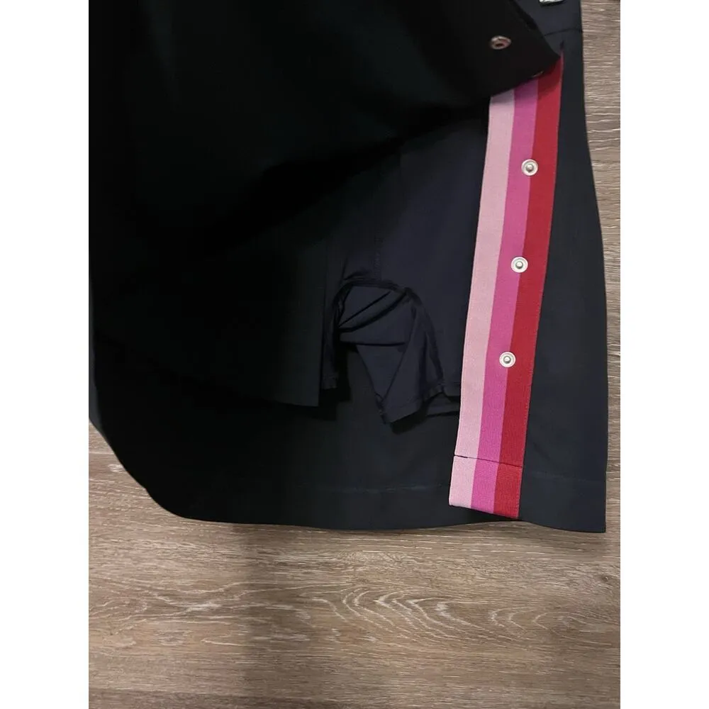 G/Fore Skort Skirt Shorts Navy Red Golf Women Size 2 Carrington - Image 4