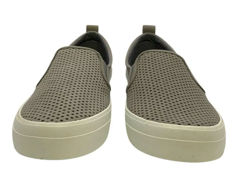 Sperry Crest Twin Gore Perforated Slip-On Sneaker Grey Leather US Women's 9.5M - Image 4