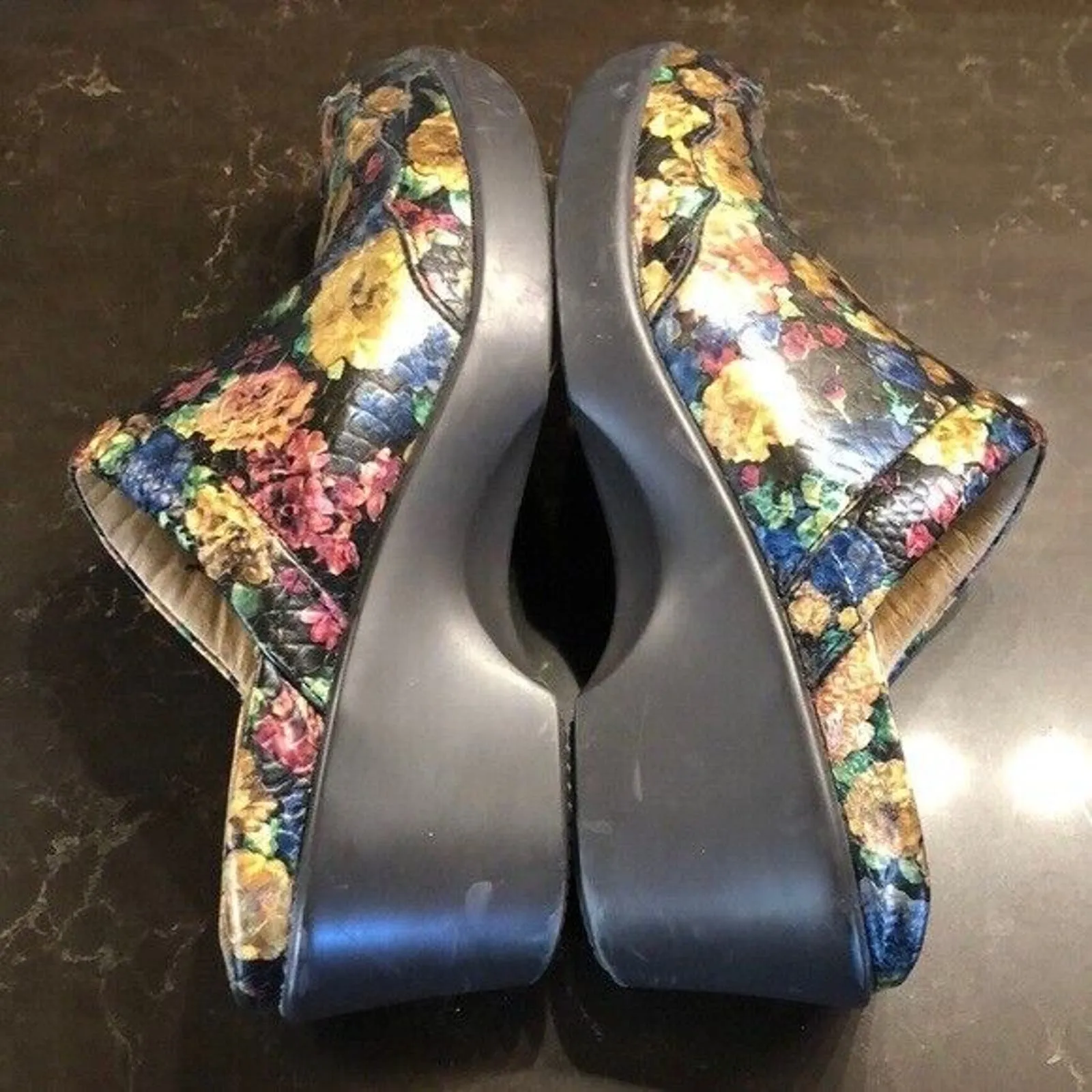 Alegria Women's‎ floral ISA clogs Size EUR 35 US 5/5.5 Professional Nurse Shoes - Image 9