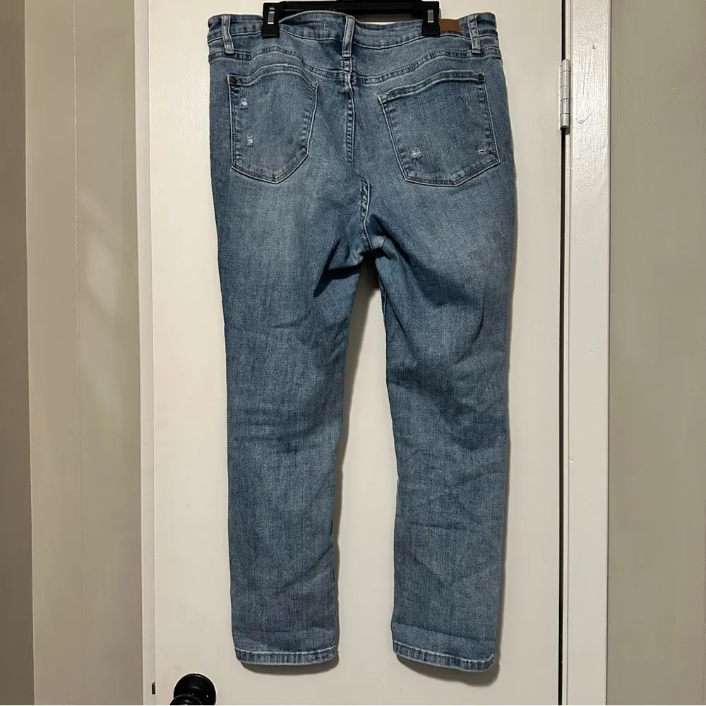 Judy Blue High Waist Destroyed Boyfriend denim jeans size 13/31 - Image 5