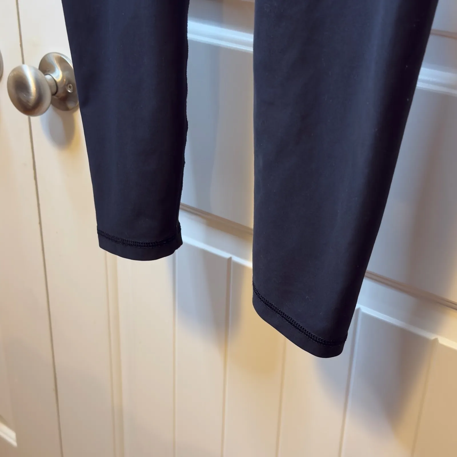 Old Navy Set/2 Active High Rise Black Leggings & Green Sports Bra XL Womans Gym - Image 6